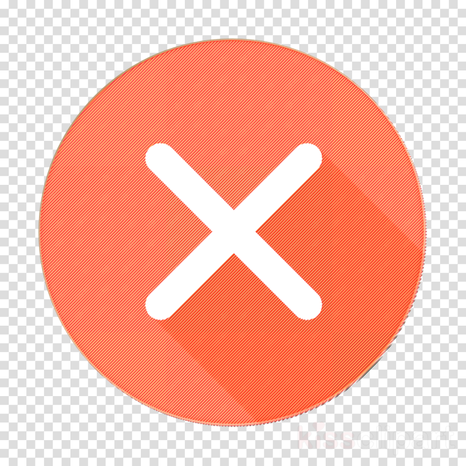 x transparent button