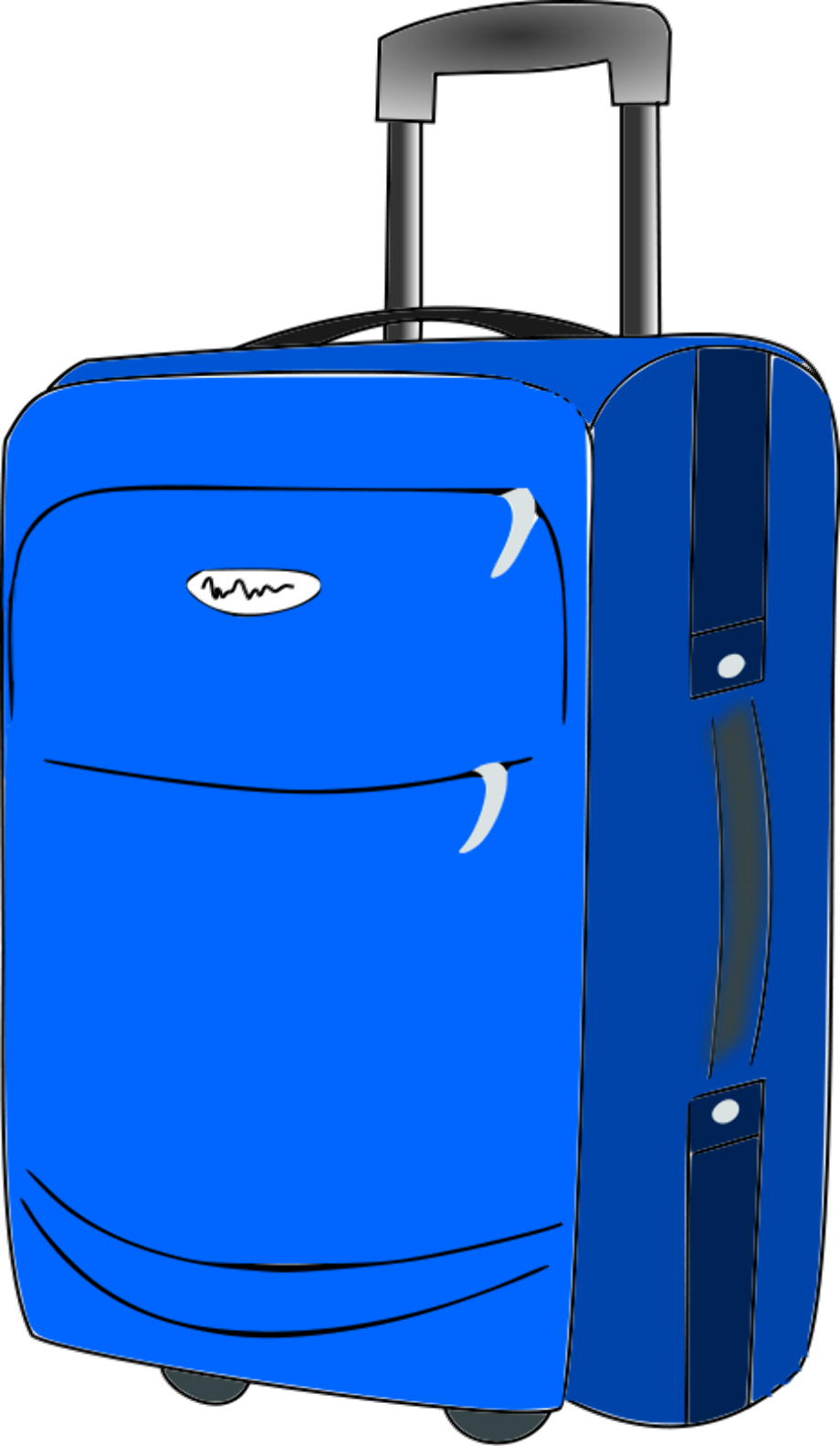 suitcase clipart kid