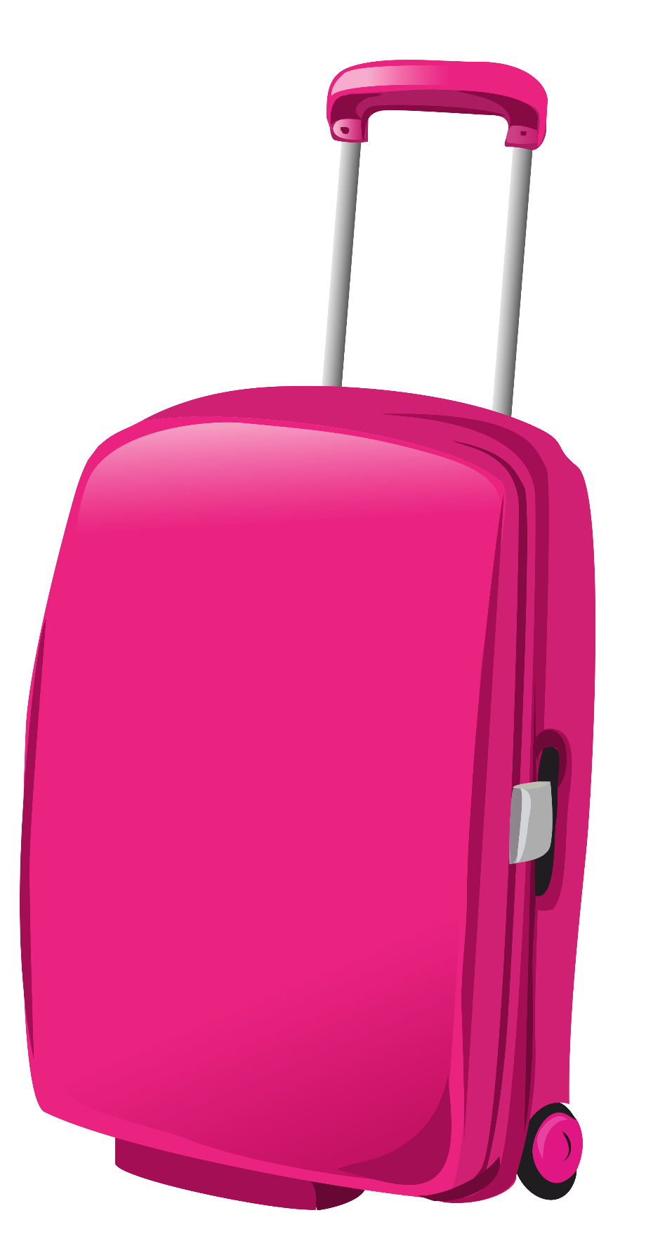 Download High Quality suitcase clipart pink Transparent PNG Images