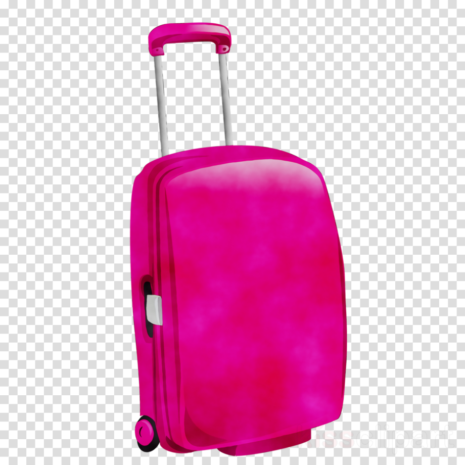 Download High Quality suitcase clipart pink Transparent PNG Images
