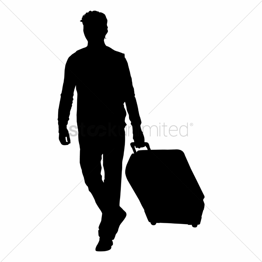 person silhouette clipart briefcasewalking vector png