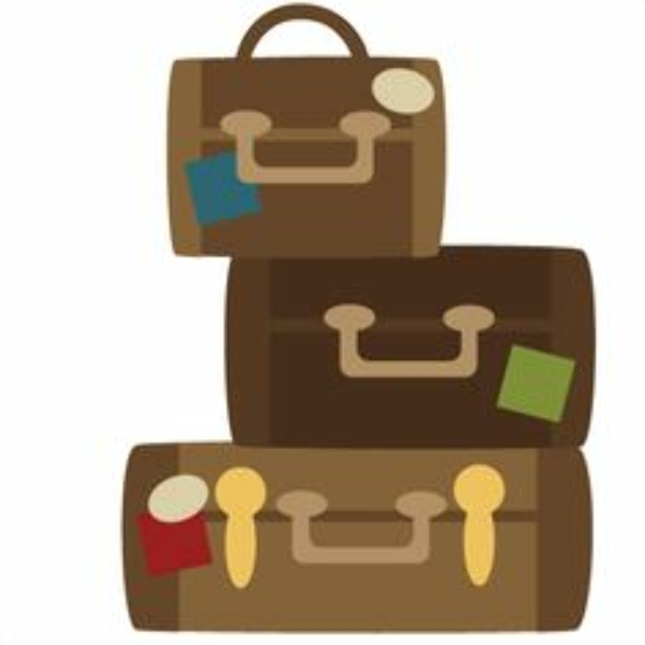 Download High Quality suitcase clipart stacked Transparent PNG Images ...