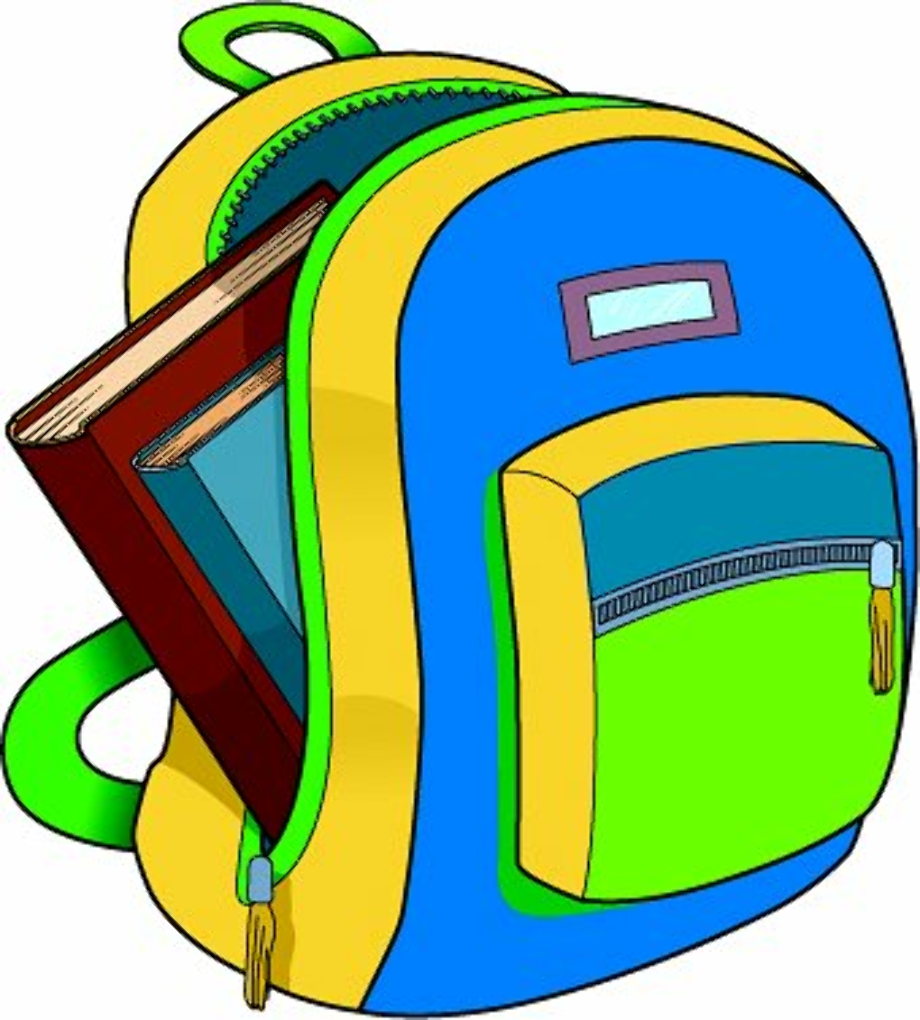 backpack clipart bookbag