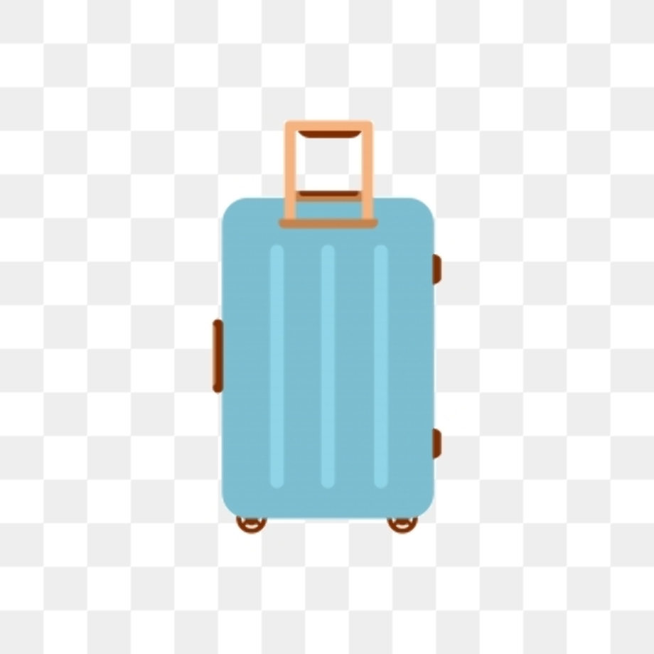 suitcase clipart vector