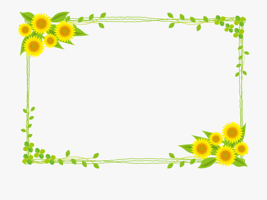 Download Download High Quality sunflower clip art corner ...