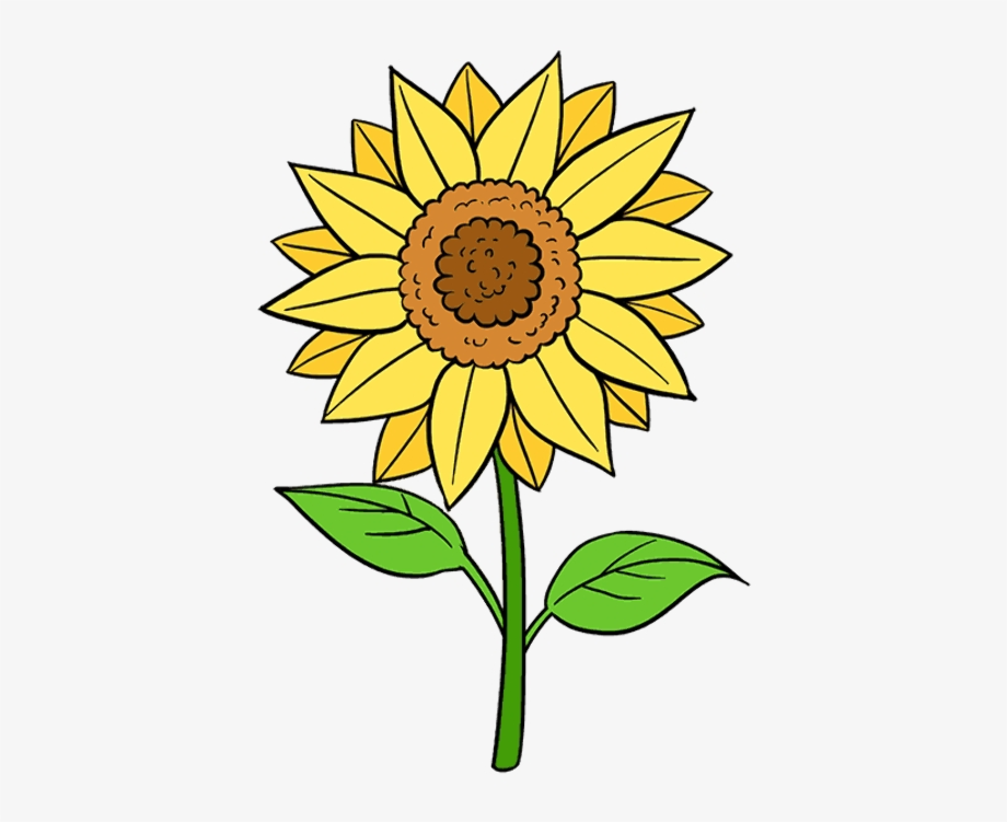 Download High Quality sunflower clipart easy Transparent PNG Images