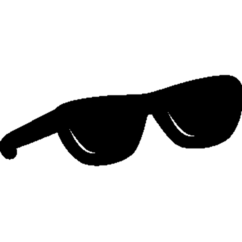Download High Quality sunglasses clip art silhouette Transparent PNG