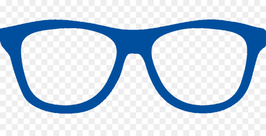 glasses clipart blue