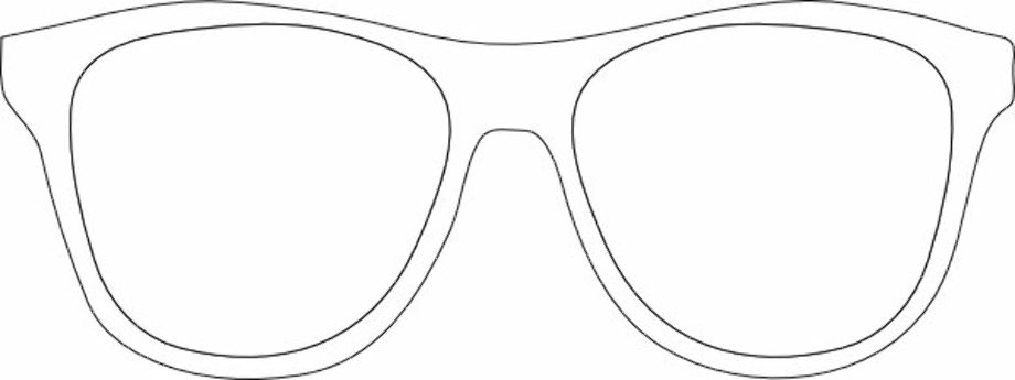 Download High Quality sunglasses clipart outline Transparent PNG Images ...