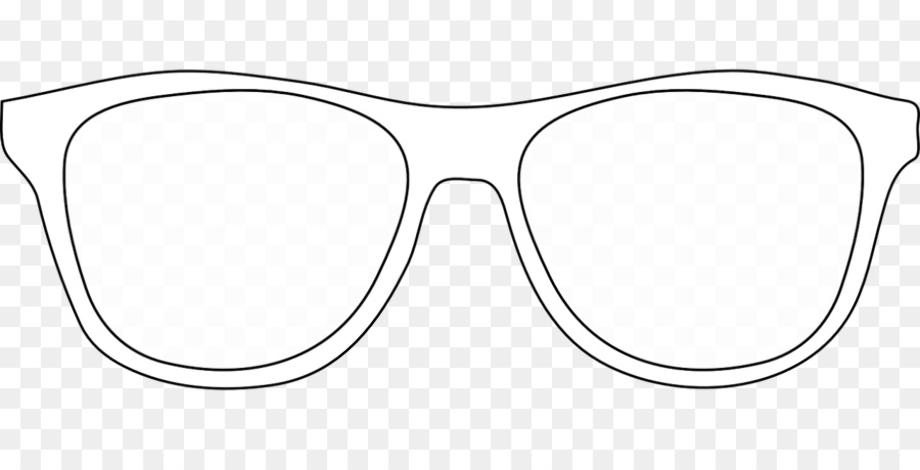 sunglasses clip art outline