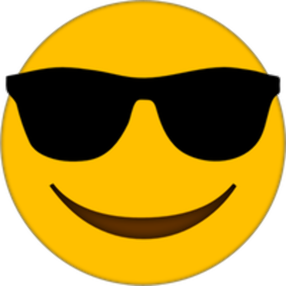 Download High Quality sunglasses transparent background emoji Transparent PNG Images - Art Prim ...