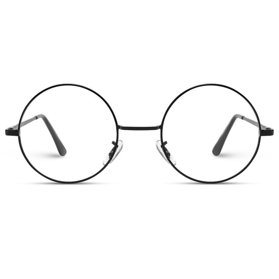 glasses transparent circle