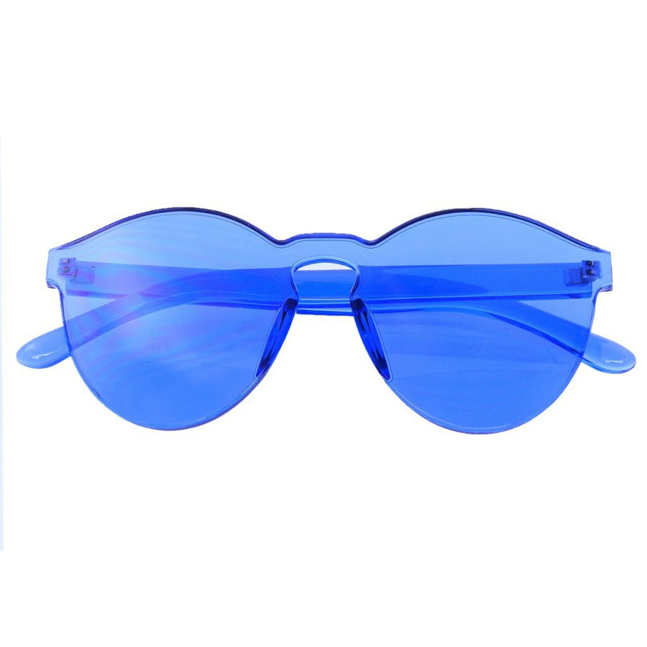 sunglasses transparent colorful