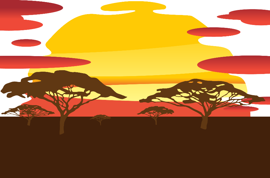 Download High Quality Sunset Clipart Vector Transparent Png Images