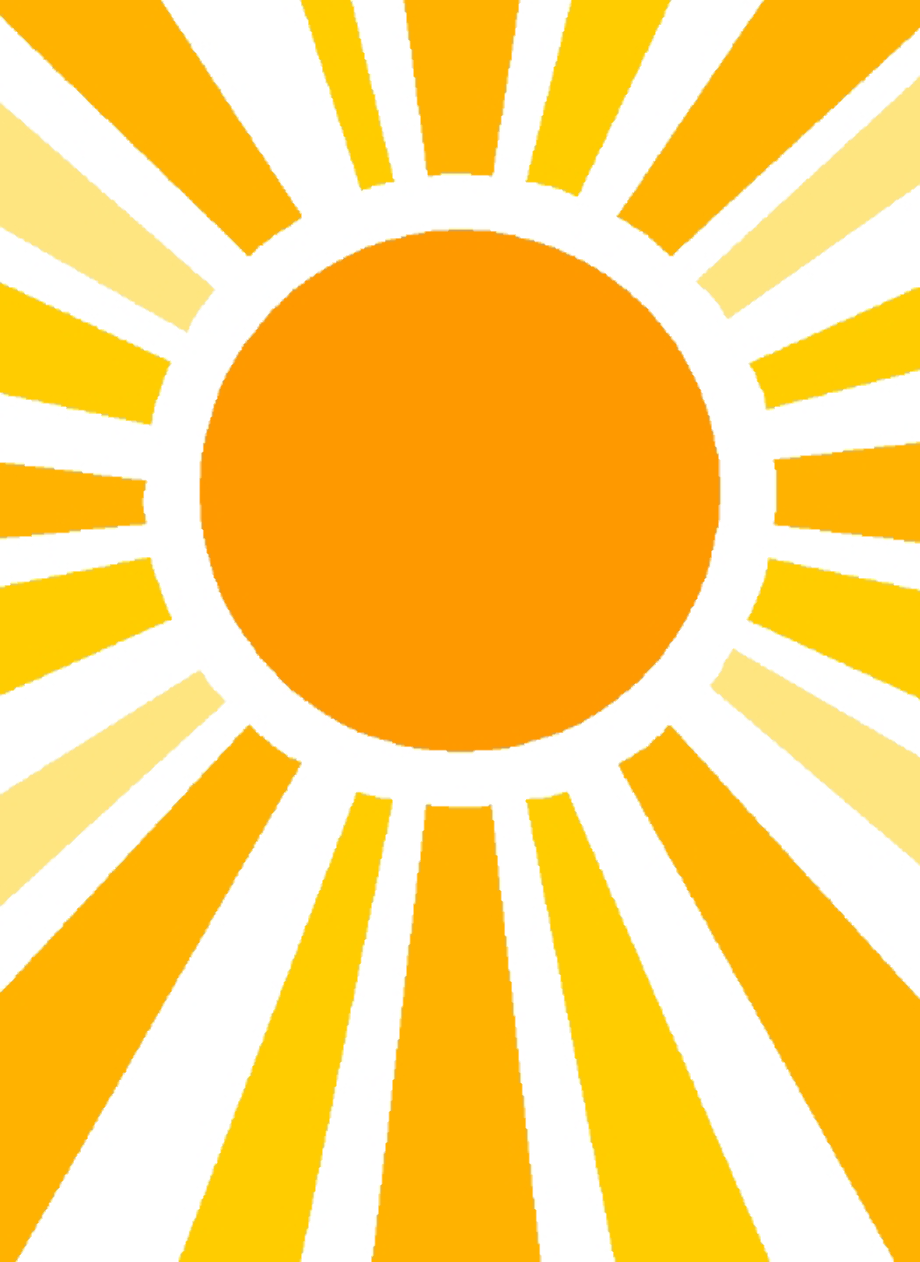 sun clipart basic