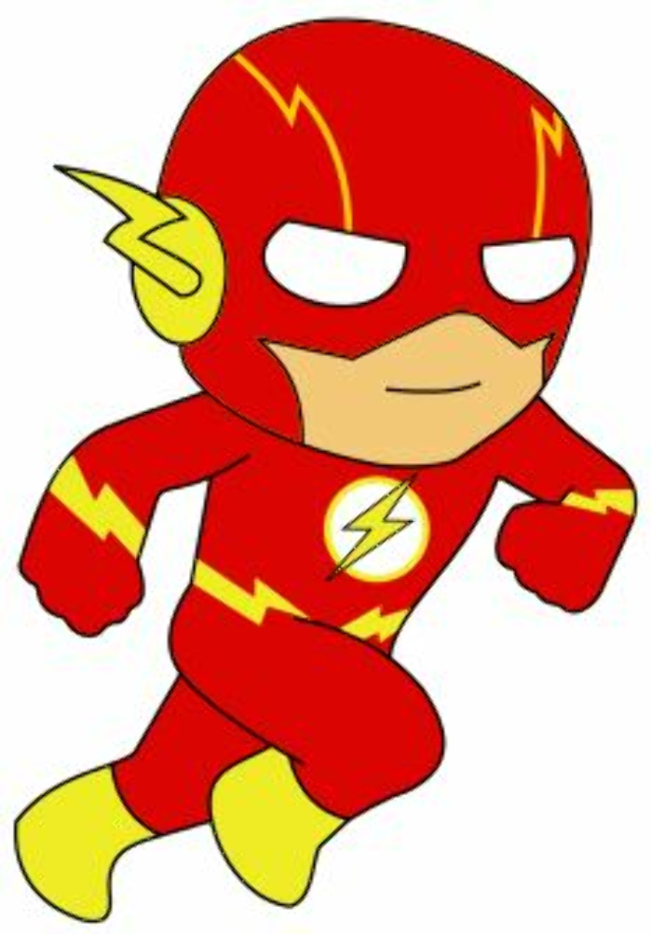 super hero clipart flash