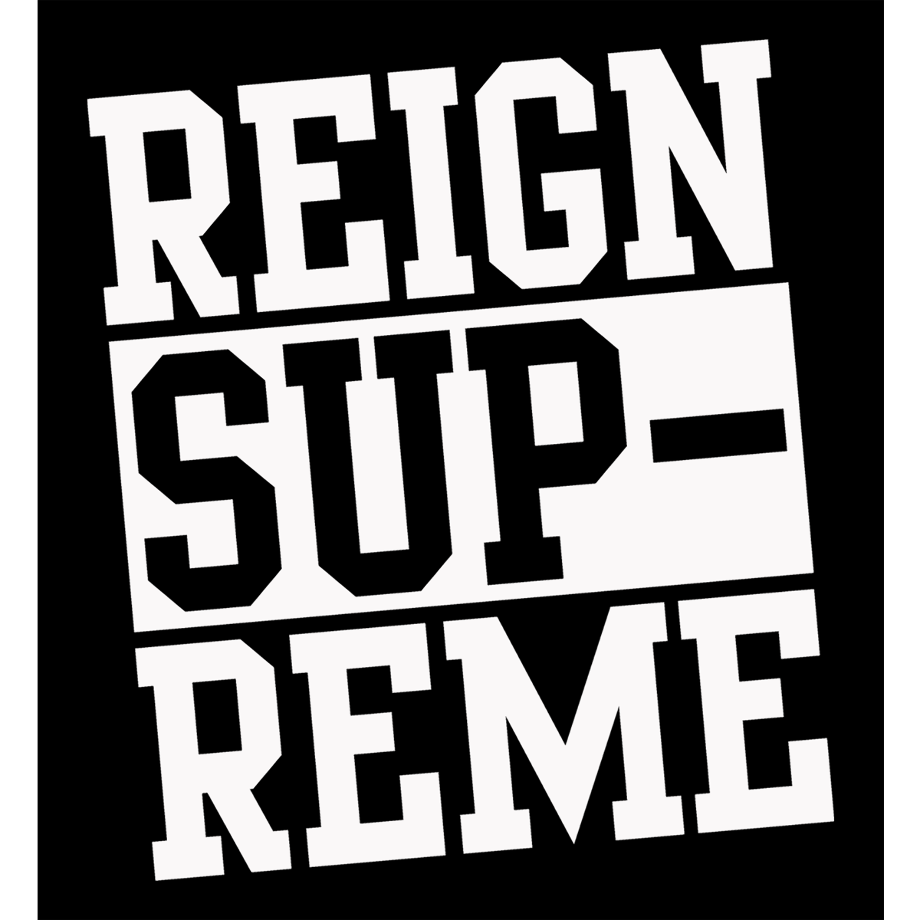supreme logo white