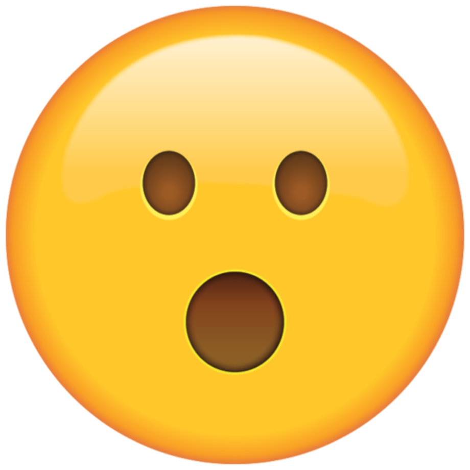 Download High Quality Surprised Emoji Clipart Smiley Transparent Png