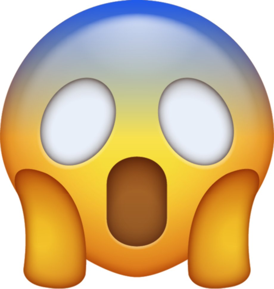 Download High Quality surprised emoji clipart iphone smiley face