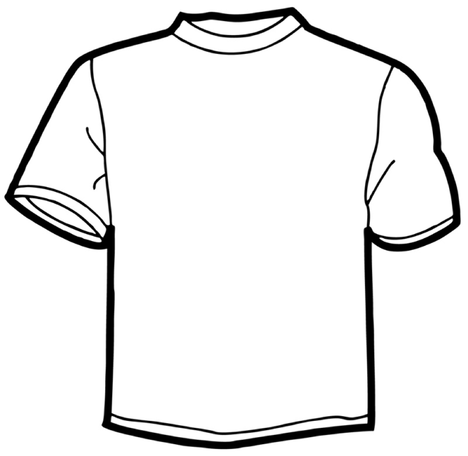 Download High Quality t shirt clipart line art Transparent
