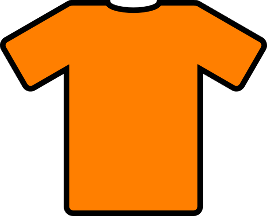 T shirt orange