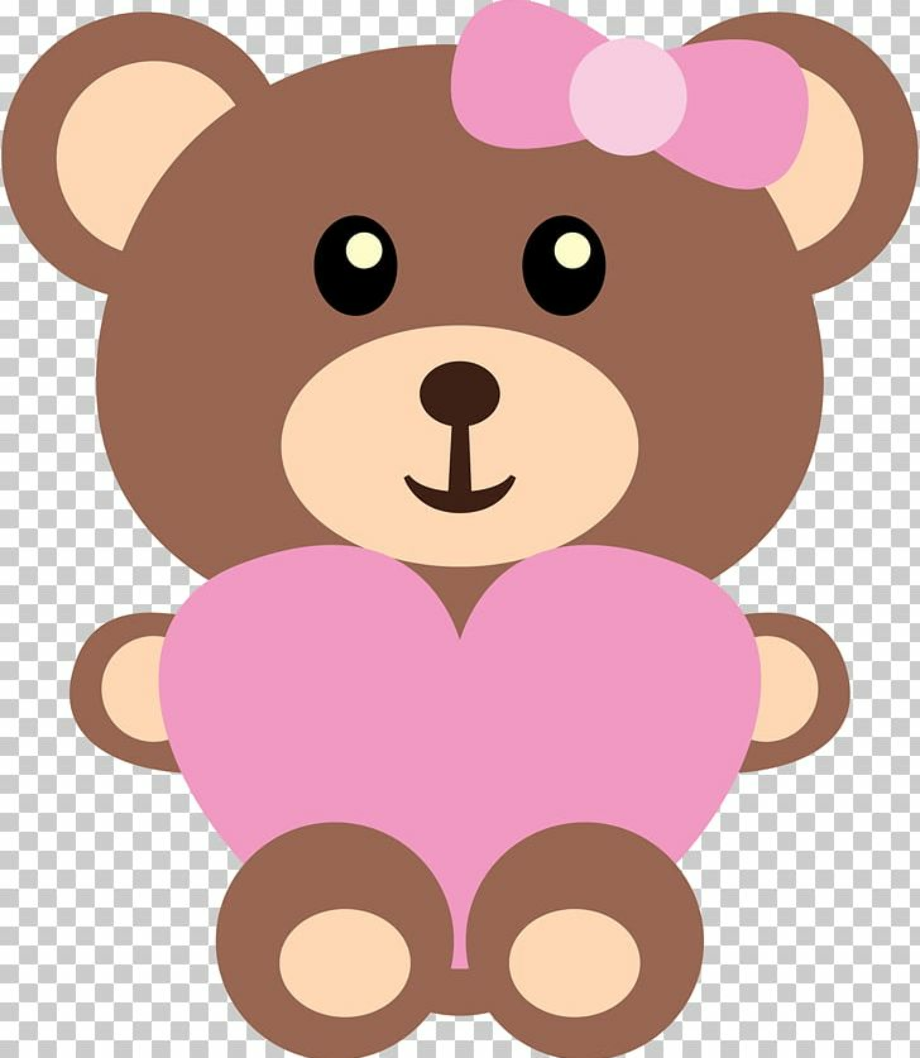Download High Quality Teddy Bear Clipart Baby Girl Transparent Png