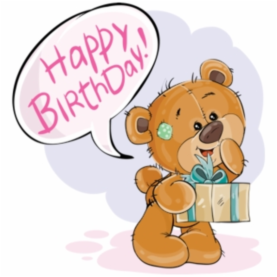 Download High Quality teddy bear clipart happy birthday Transparent PNG ...