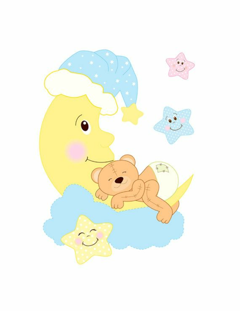 Download High Quality teddy bear clipart sleeping Transparent PNG