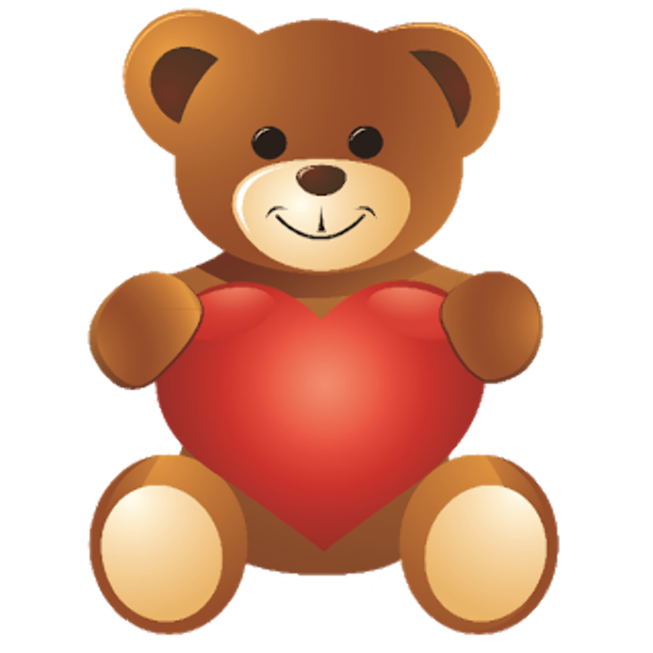 valentines clipart bear