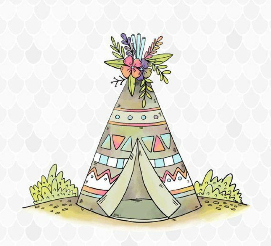 teepee clipart transparent