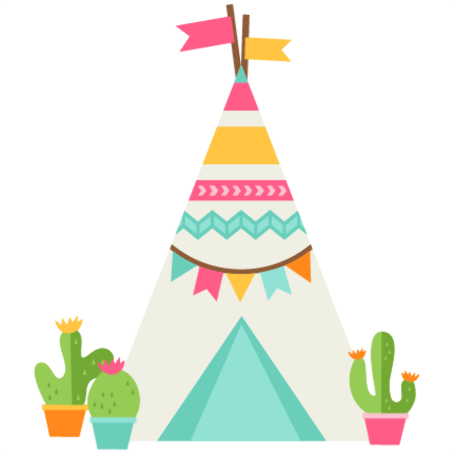 teepee clipart svg