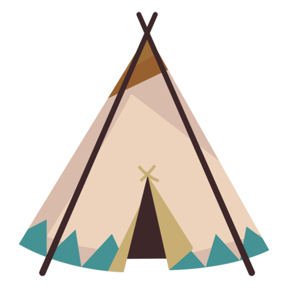 native american clipart teepee