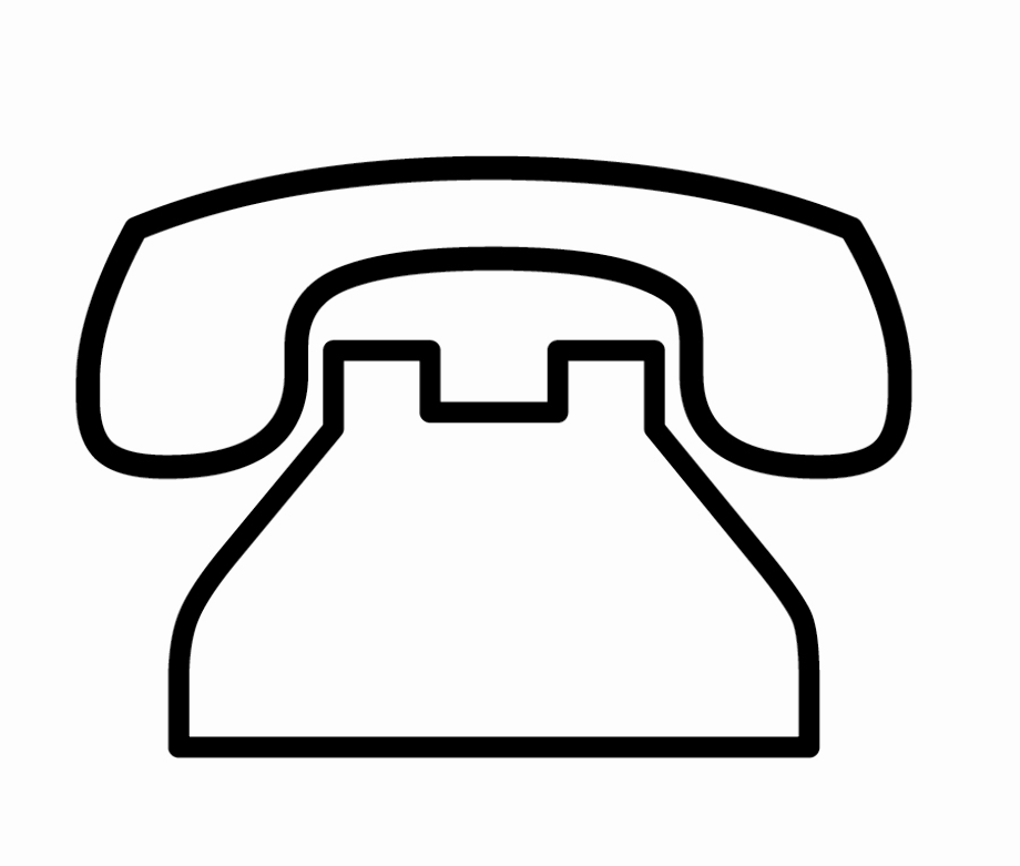 Download High Quality telephone clipart outline Transparent PNG Images ...