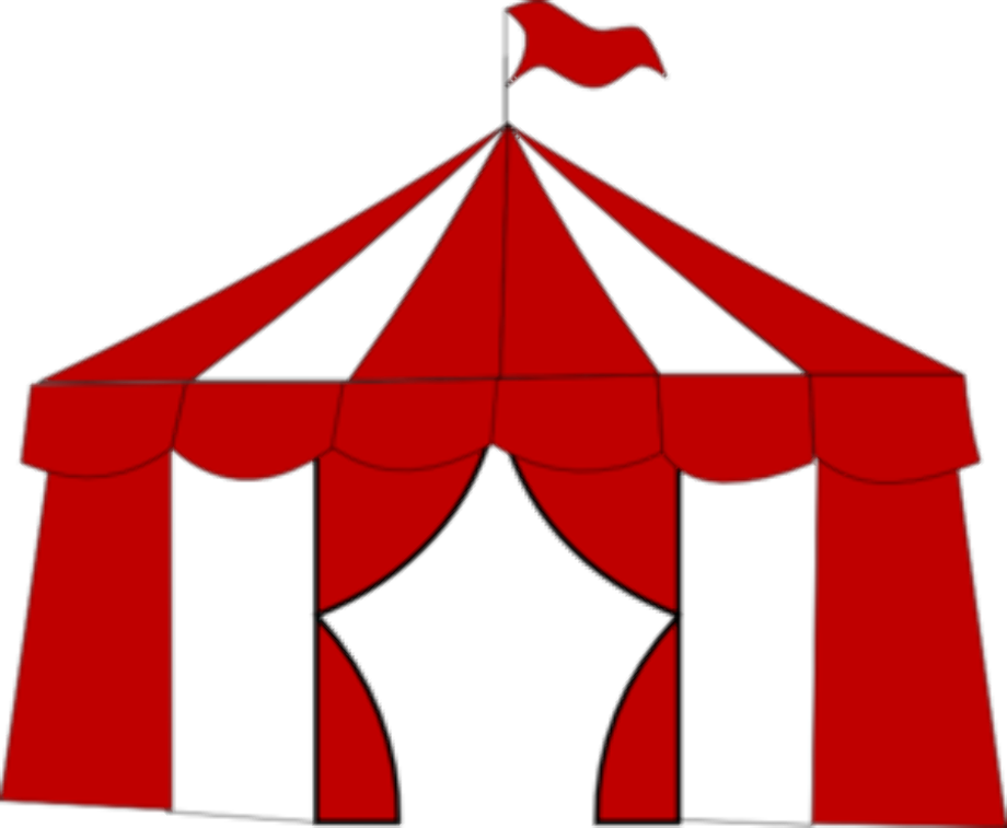 tent clipart circus