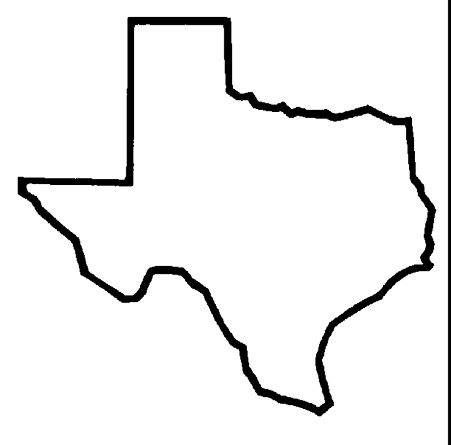 texas clipart state