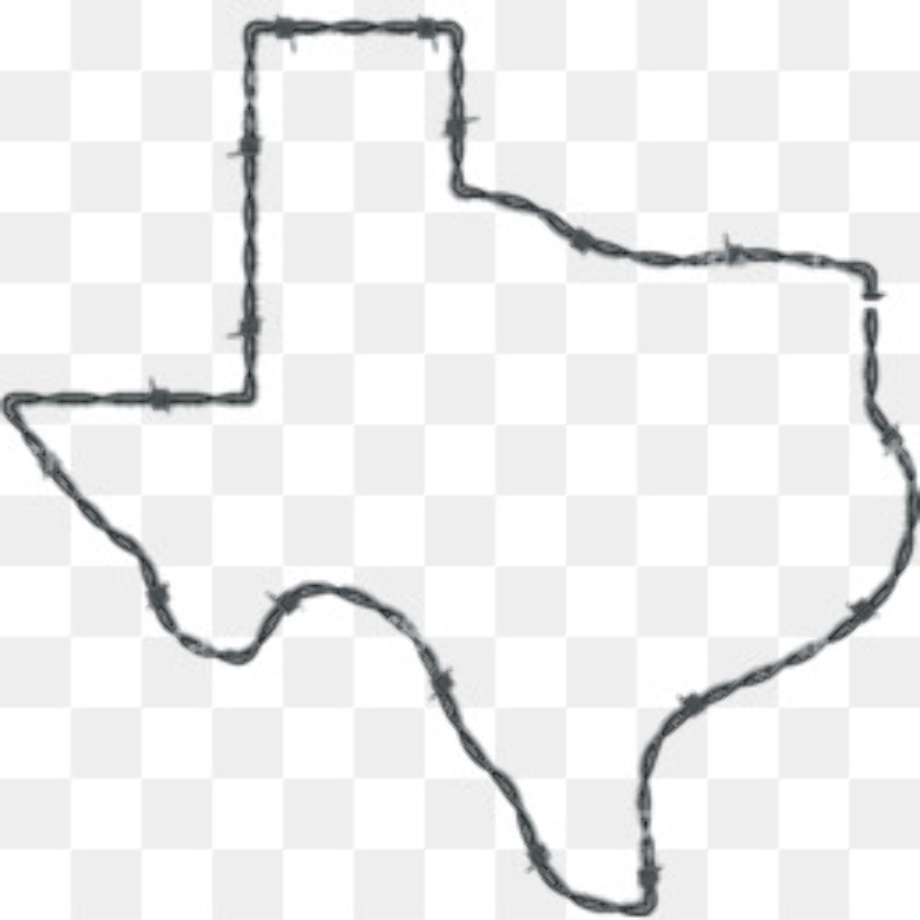 texas clipart barbed wire