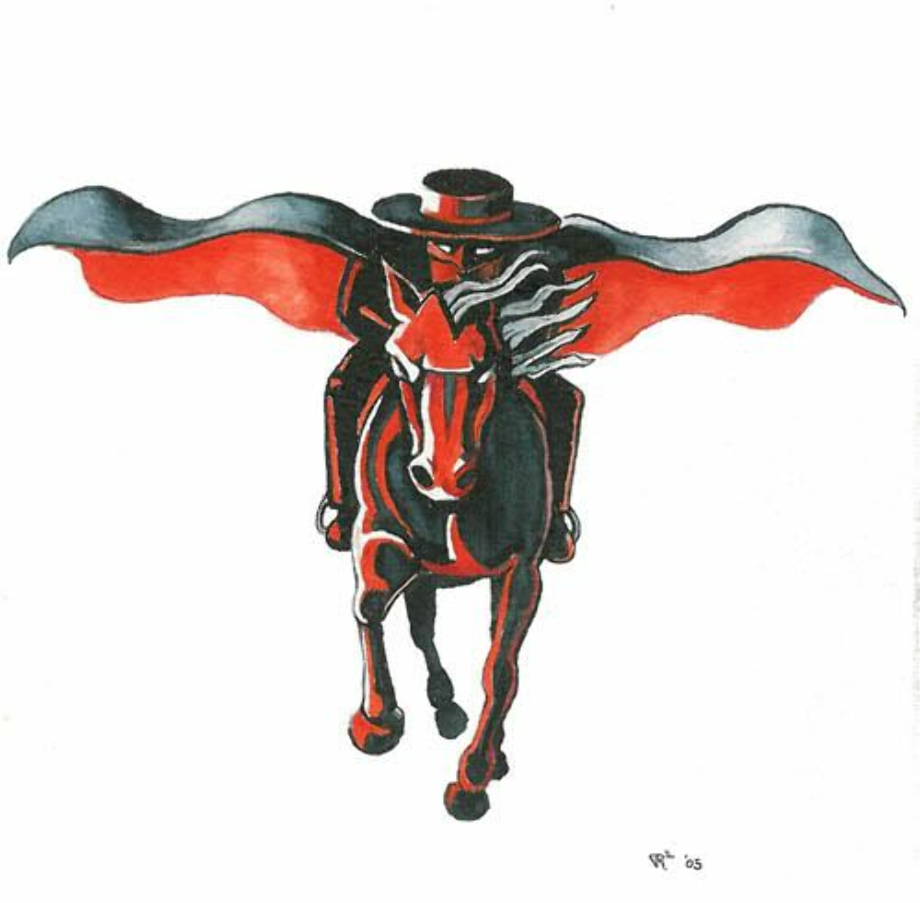 texas tech logo masked rider