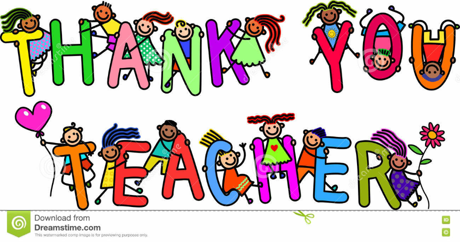 Download High Quality thank you clipart free teacher Transparent PNG ...