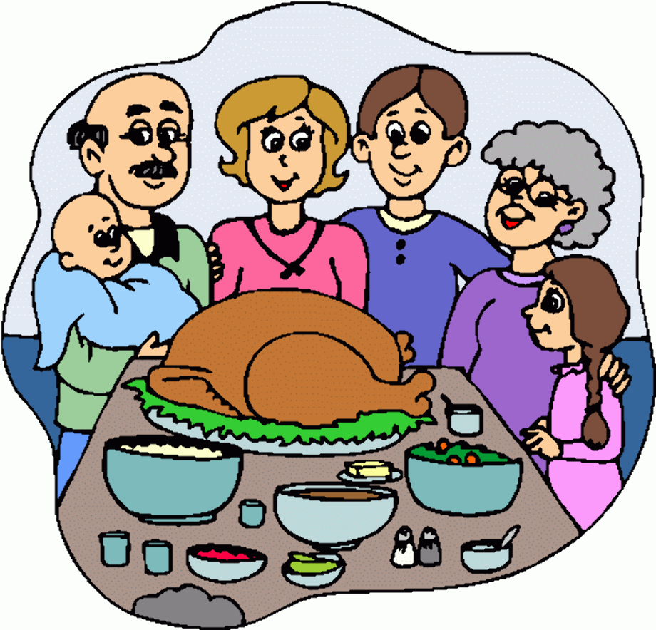 thanksgiving clipart family