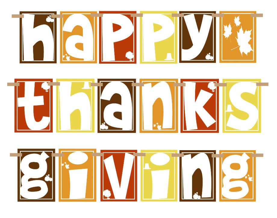 happy thanksgiving clipart business