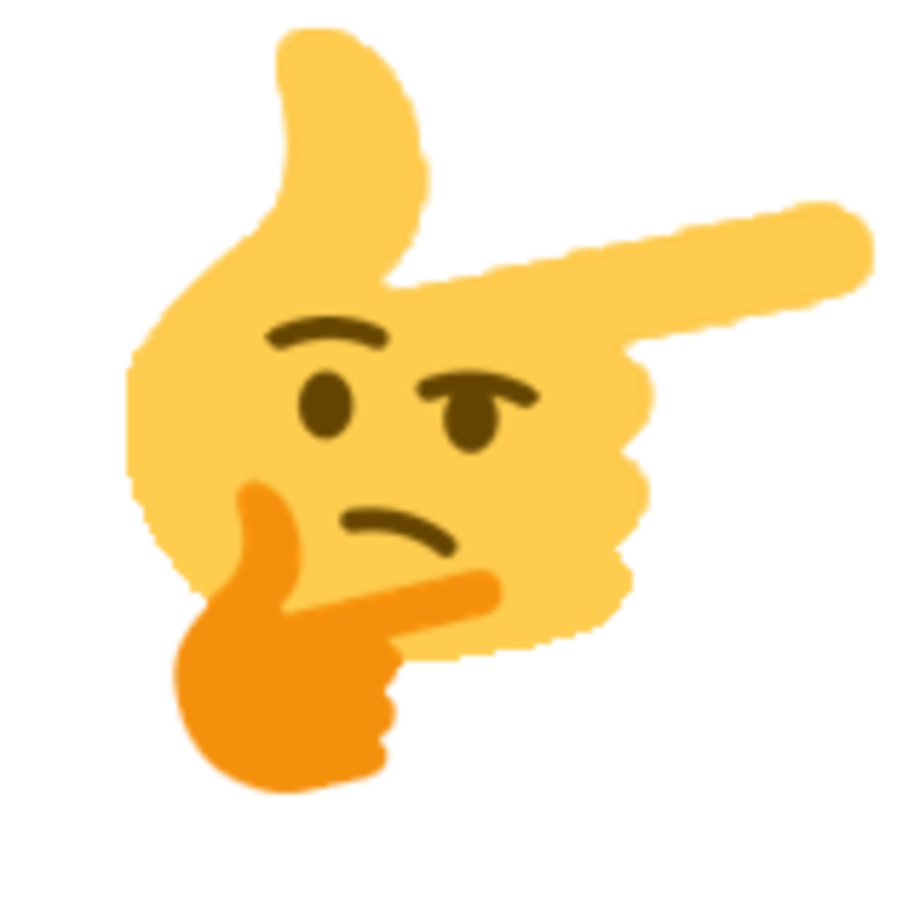 Download High Quality thinking emoji transparent hand Transparent PNG