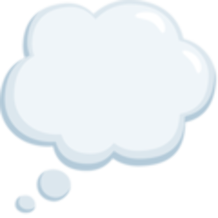 Download High Quality thought bubble transparent emoji Transparent PNG