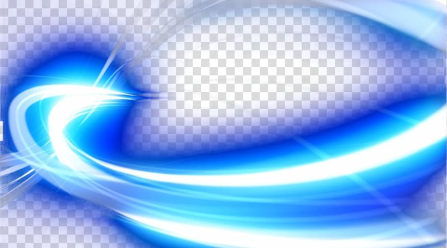 Download High Quality thumbnail effect clipart blue light png