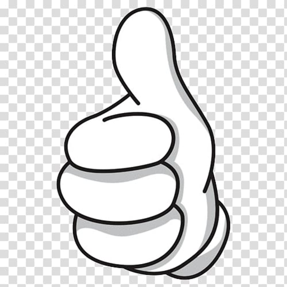 Download High Quality thumbs up clip art mickey Transparent PNG Images