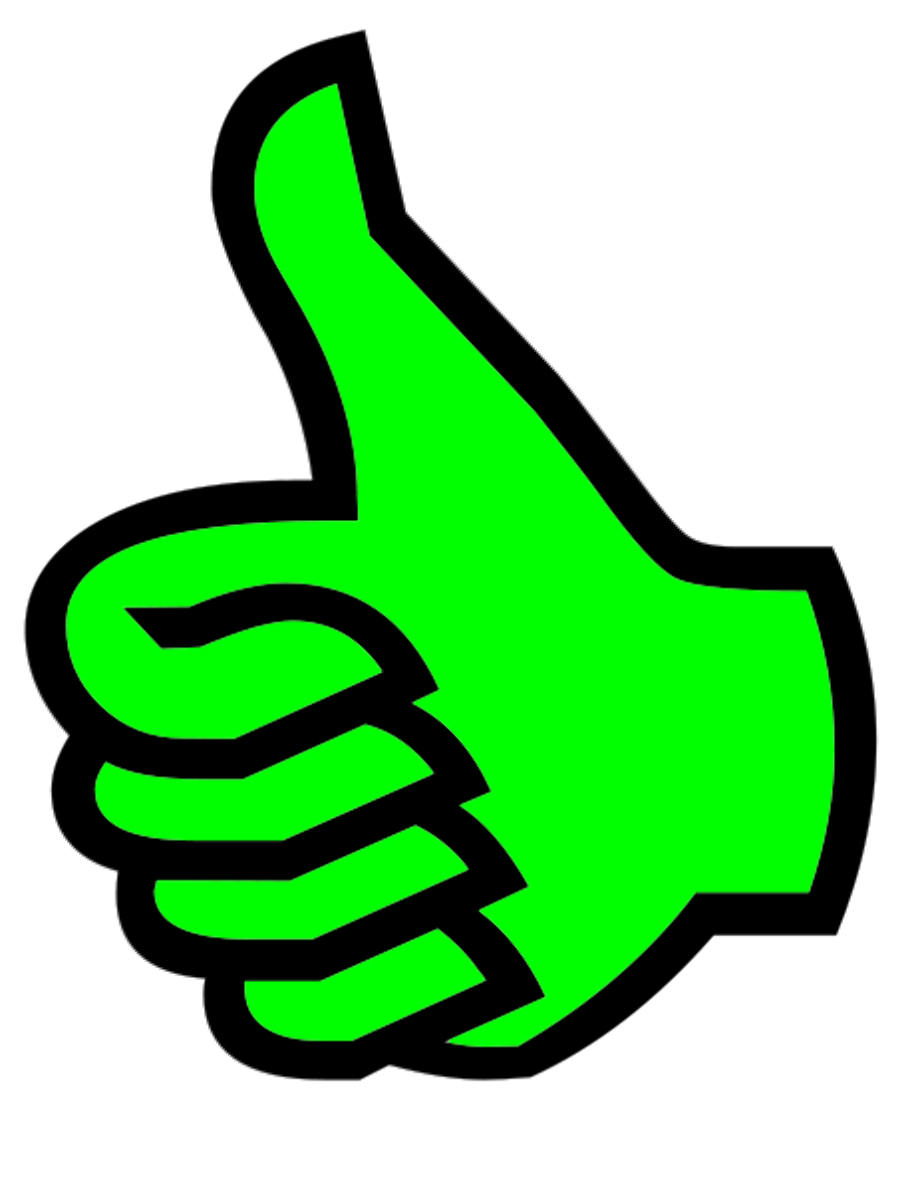 Download High Quality thumbs up clipart green Transparent PNG Images ...