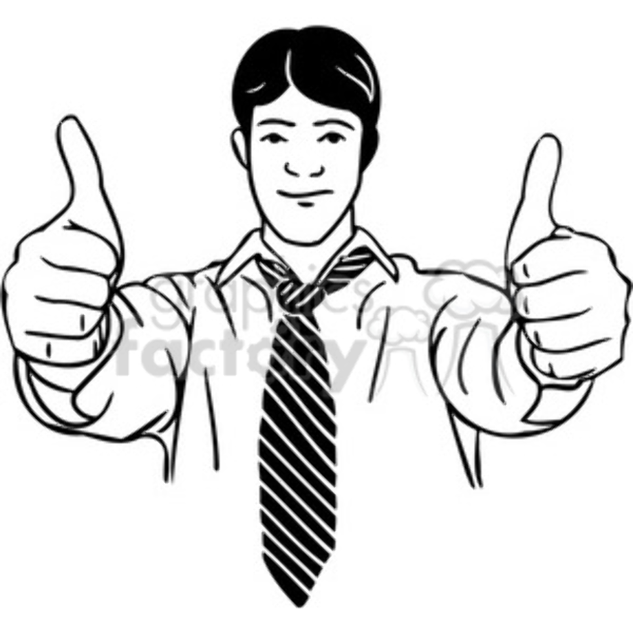 thumbs up clipart business