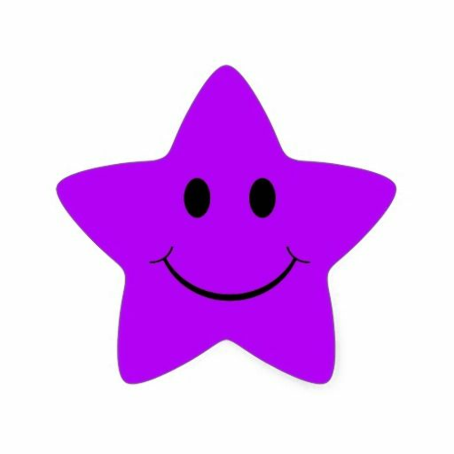 happy face clipart purple