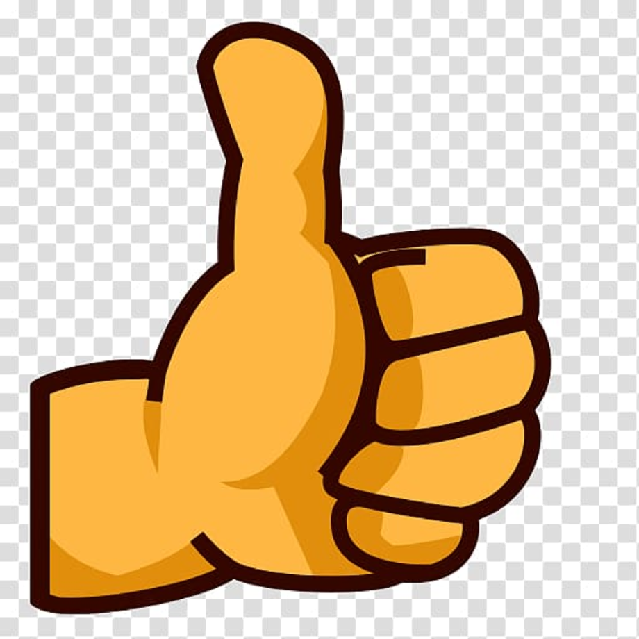 Download High Quality thumbs up transparent color Transparent PNG ...