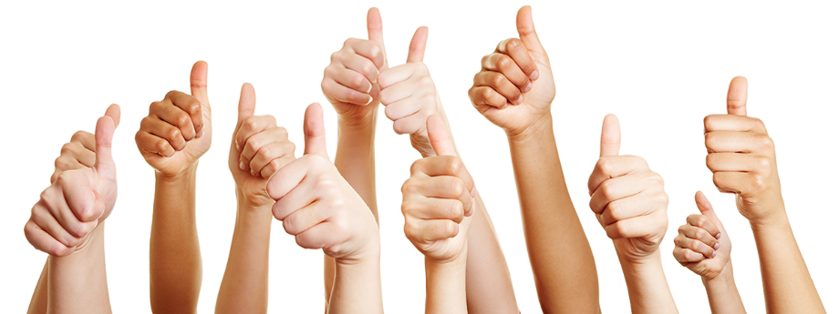 thumbs up transparent