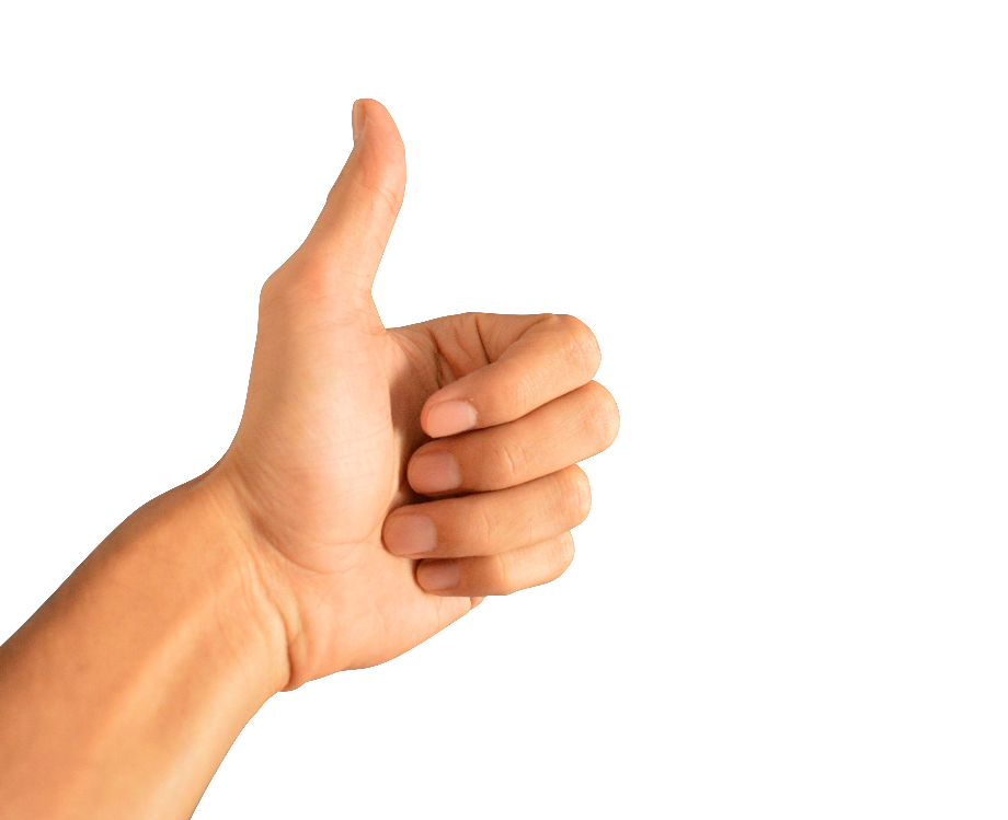 Download High Quality Thumbs Up Transparent Hand Transparent Png Images